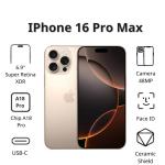 Điện thoại Apple iPhone 16 Pro Max (512GB/ Titan sa mạc)