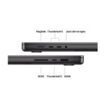 Laptop Apple Macbook Pro M4 Max MX313SA/A (16 Core CPU/ 40 core GPU/ 48GB/ 1TB SSD/ 16.2Inch/ 120Hz/ Mac OS/ Space Black)